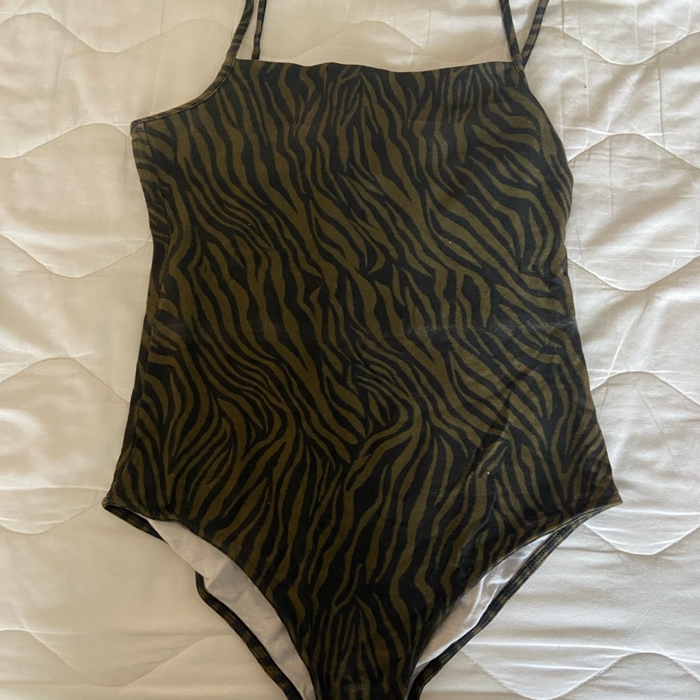 Cotton On Zebra Bodysuit